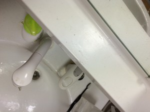 洗面台 お掃除前