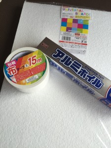 自作 レフ板 材料