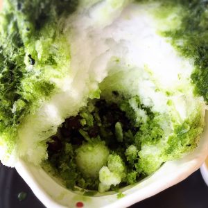 かき氷 あずき